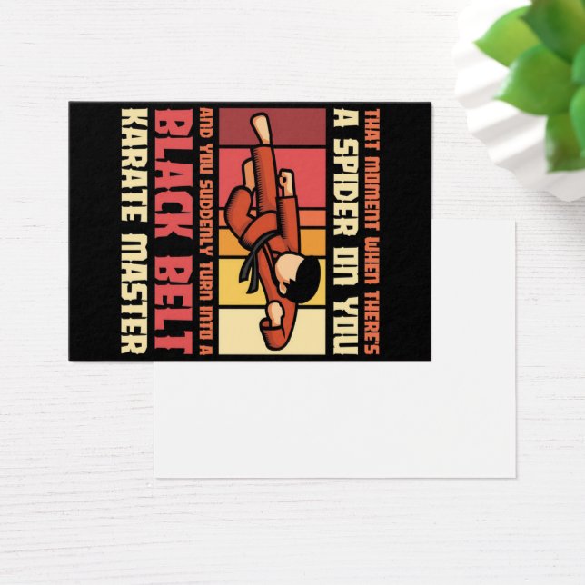 Spider Black Belt Karate Master (Bureau)