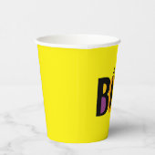 Spider BOO Halloween Papieren Bekers (Rechts)