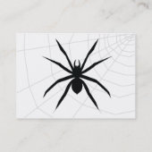 Spider - Chubby Visitekaartje (Achterkant)