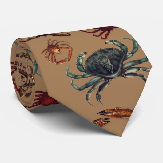 Spider Crabs Motif Cravate (Roulé)