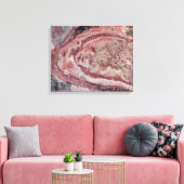 Spider Crater, Western Australië Canvas Afdruk (Insitu (Woonkamer))