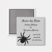 Spider Damask bewaar de datum Magnet Magneet (Voorkant / Achterkant)