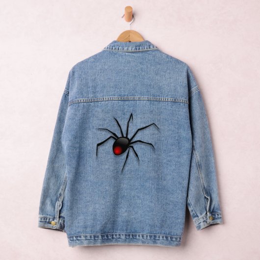 Spider Denim Jacket Black Widow - Drôle (Hangar)