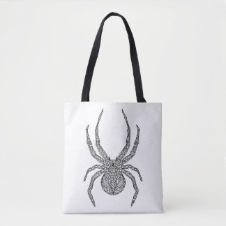 Spider Doodle 2 Tote Bag