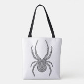 Spider Doodle 2 Tote Bag (Achterkant)