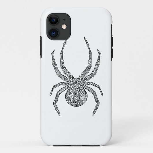 Spider Doodle Case-Mate iPhone Case (Achterkant)