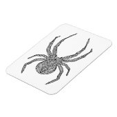 Spider Doodle Magneet (Linkerzijde)