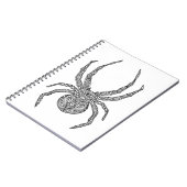 Spider Doodle Notitieboek (Linkerzijde)