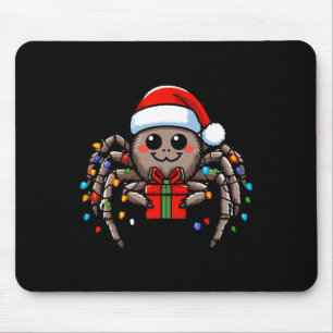 Spider Dragen van Santa Hat Christmas Pyjama Muismat