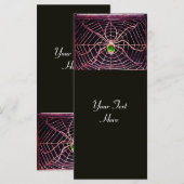 SPIDER EN WEB Green Emerald Black (Voorkant / Achterkant)