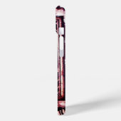 SPIDER EN WEB Green Emerald Gem Black Case-Mate iPhone Case (Achterkant / Links)