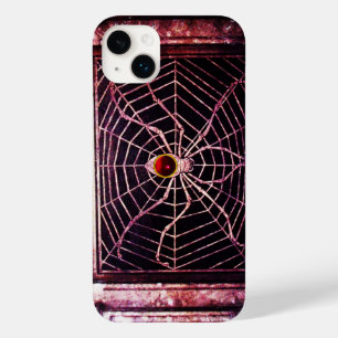 SPIDER en WEB Red Ruby Black Case-Mate iPhone 14 Plus Hoesje