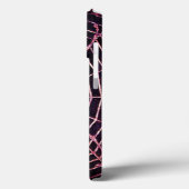 SPIDER en WEB Red Ruby Black Case-Mate iPhone Case (Achterkant / Links)