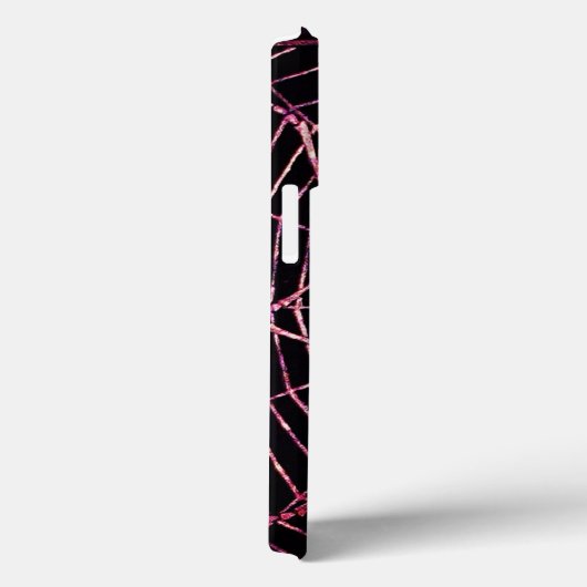 SPIDER en WEB Red Ruby Black Case-Mate iPhone Case (Achterkant / Rechts)