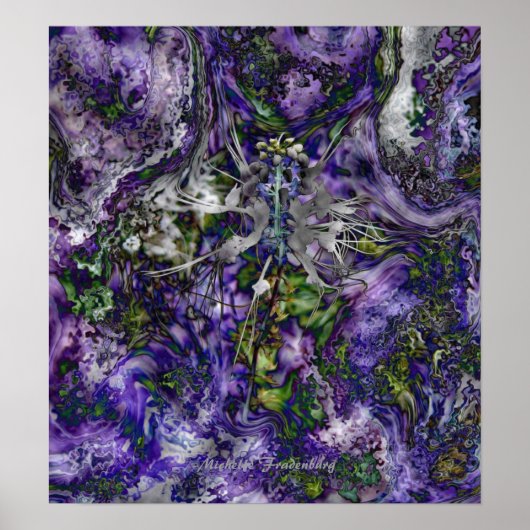 Spider Flower Poster (Voorkant)