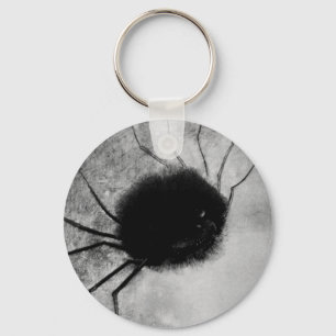 Spider glimlachen door Odilon Redon, Halloween Sleutelhanger