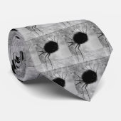 Spider glimlachen door Odilon Redon, Halloween Stropdas (Opgerold)