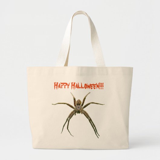 Spider Grote Tote Bag (Voorkant)