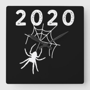 Spider Halloween 2020 Gift, Reuze Halloween Spider Vierkante Klok