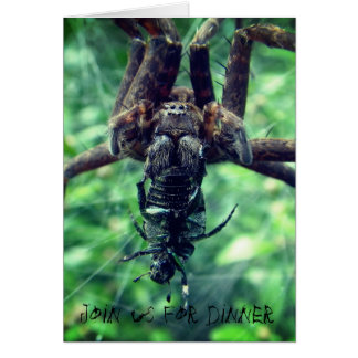 Spider Halloween-binnenuitnodiging