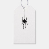 Spider Halloween Spooky Gift Label Cadeaulabel (Voorkant)