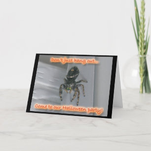 Spider Halloween Uitnodiging