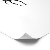 Spider Hanging Spider Web Halloween Painting Poster (Hoek)