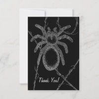 Spider Hartelijk dank voor zwarte kaart