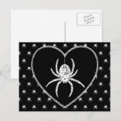 Spider Heart Briefkaart (Voorkant / Achterkant)