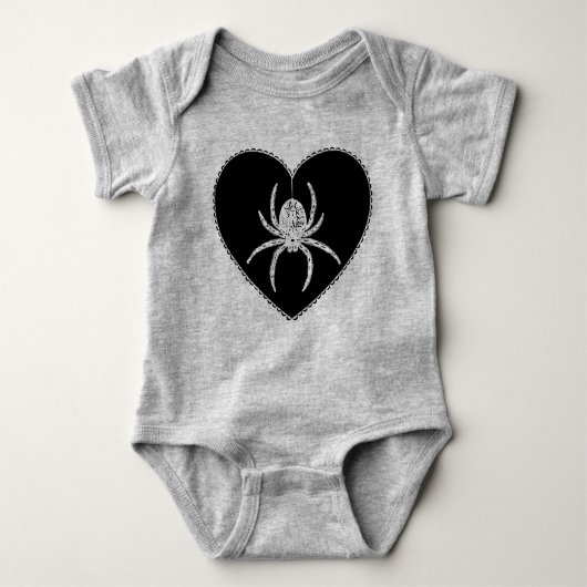 Spider Heart Romper (Voorkant)
