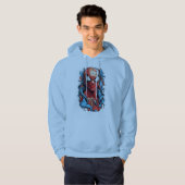Spider Hero Web-Style Jacket Design Hoodie (Voorkant volledig)