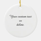 Spider in amber keramisch ornament (Achterkant)