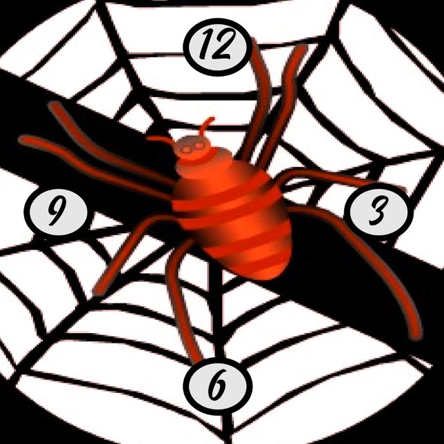 Spider in webwatch horloge (Creator heeft geüpload)