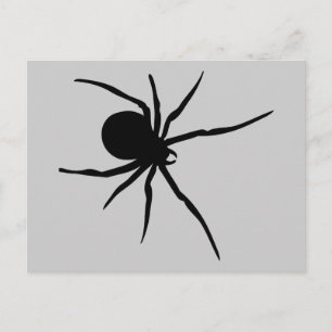 Spider Insects Spiders Arachnida Black Art Animal Briefkaart