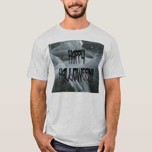 Spider Leg Halloween en Eerie Background Mannen T- T-shirt (Voorkant)