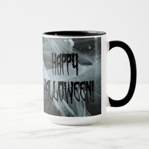 Spider Leg Halloween et Eerie Arrière - plan Mug