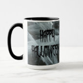 Spider Leg Halloween et Eerie Arrière - plan Mug (Gauche)
