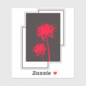 Spider Lily Flower Sticker (Vel)