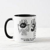 Spider maakt een jumper in plaats van een web mok (Links)