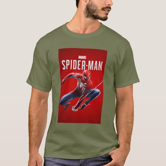 Spider Mannen-shirt T-shirt (Voorkant)