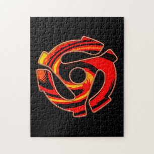 Spider met 45 rpm legpuzzel