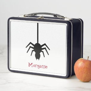 Spider Monogrammed Lunch Box