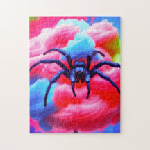 Spider op Cotton Snoep!