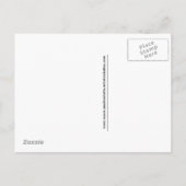 Spider Party Time Briefkaart (Achterkant)