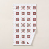 Spider Pattern Bad Handdoek (Handdoek)