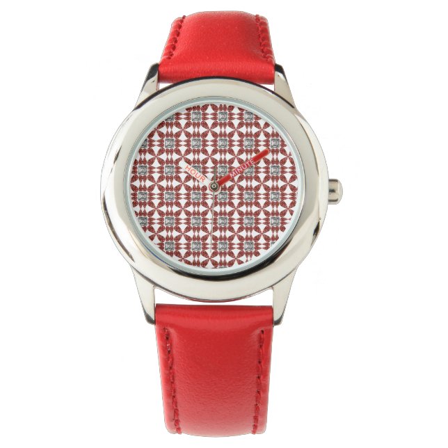Spider Pattern Horloge (Voorkant)
