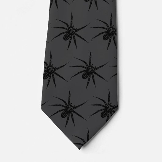 Spider Pattern | STROPDAS | Kool en zwart
