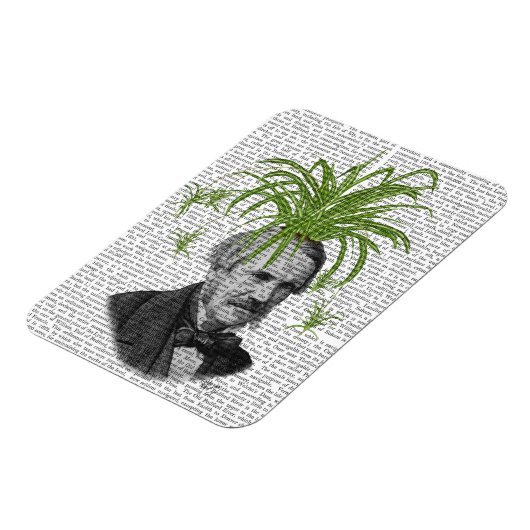 Spider Plant Head Magneet (Linkerzijde)