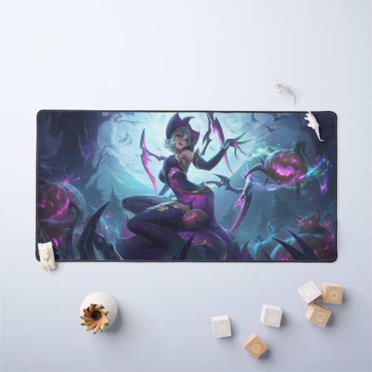 Spider Queen Gaming Desk Mat | Dark Magic Desk Mat (Kindertafel)