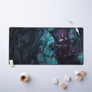Spider Queen Gaming Desk Mat   Dark Magic Desk Mat